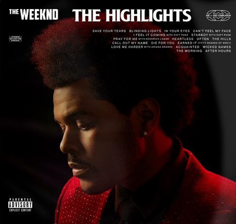 the weeknd artwork greatest hits the highlights